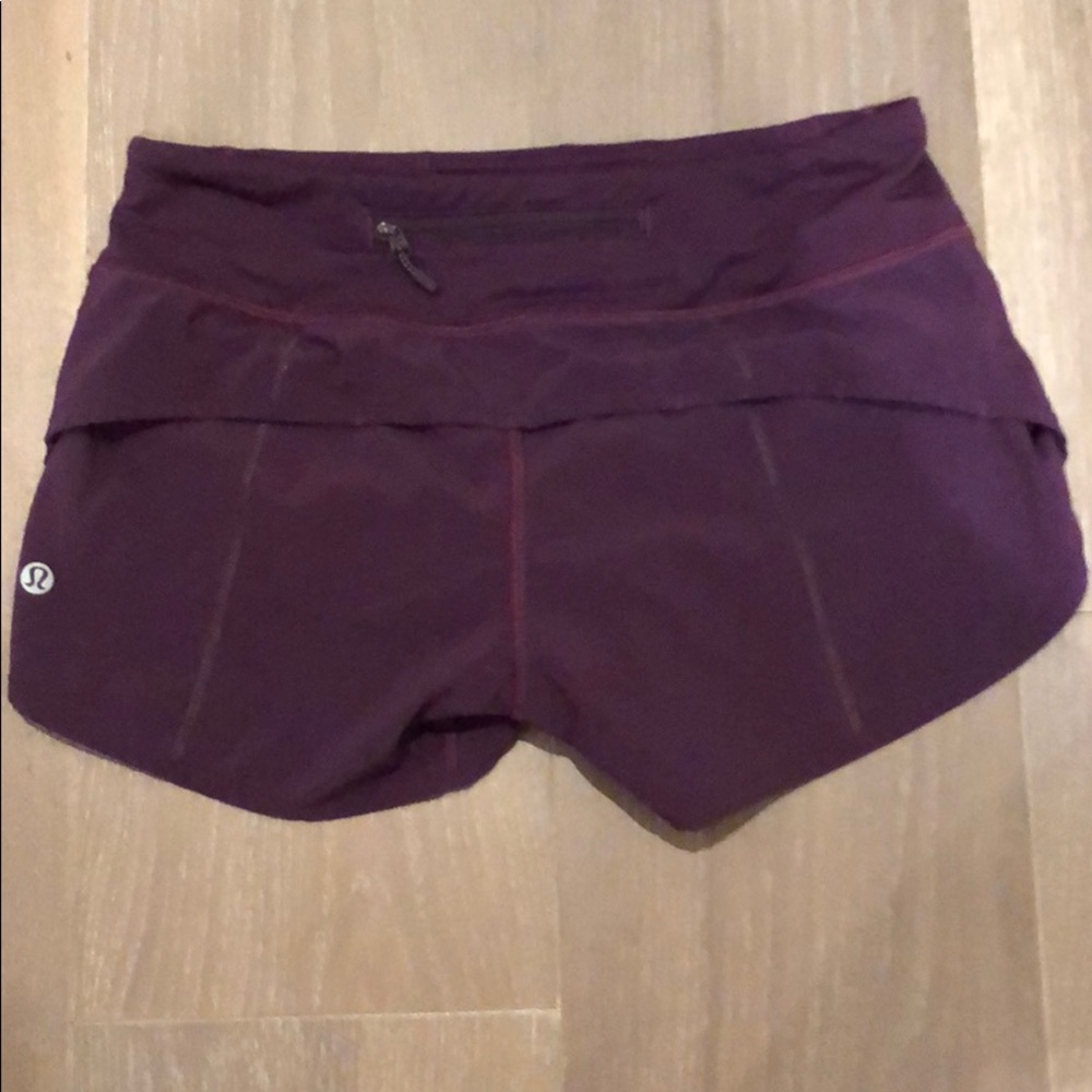 Lululemon running shorts